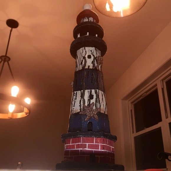 vintage light house accent piece - Picture 5 of 5